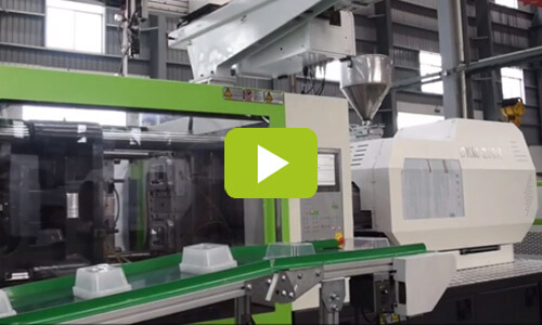 一出二薄壁餐盒出产线